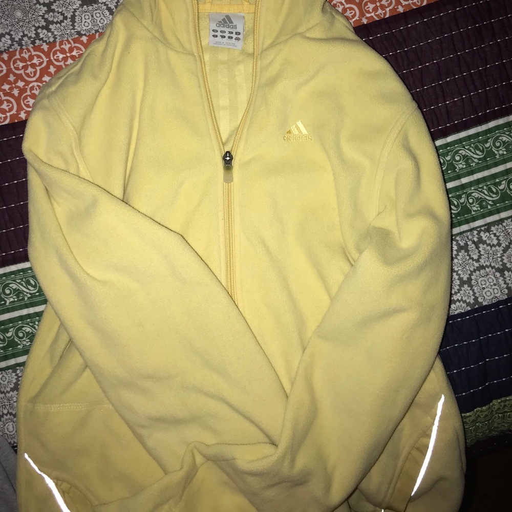 Yellow Adidas Jacket